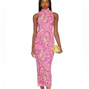 AFRM poste midi dress